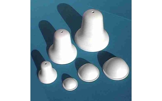 PLASTIC MOULDS - SET OF BELLS 3 SIZES