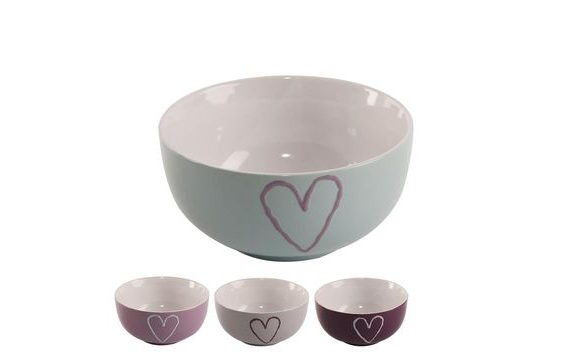 MISKA KER. HEART 0,5 L