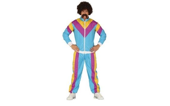 RETRO TRACKSUIT - 80S SET - MEN'S - SIZE M (48 - 50)