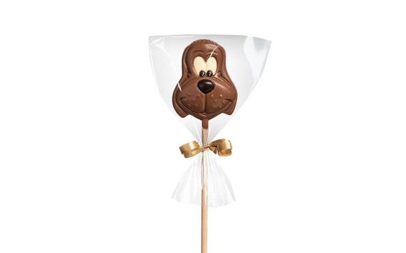 CHOCOLATE LOLLIPOP / TOPPER  - DOGGIE