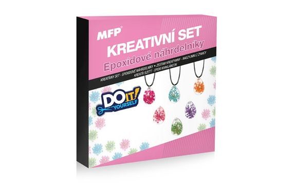 DIY CREATIVE SET - EPOXY DROP NECKLACES