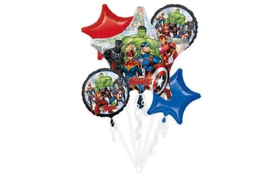 SADA BALÓNKOV AVENGERS MARVEL 5 KS