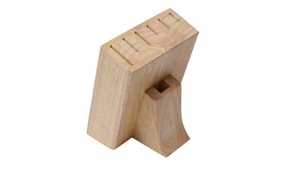 DREVENÝ BLOK NA NOŽE TEKA 18X14X24 CM