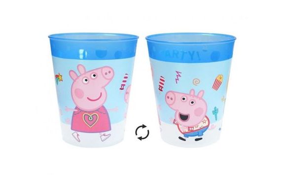 PEPPA PIG MŰANYAG POHÁR - 250 ML - 1 DB