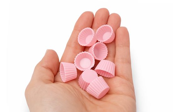 MINIATURE CUPS - DECORATION SET OF 10