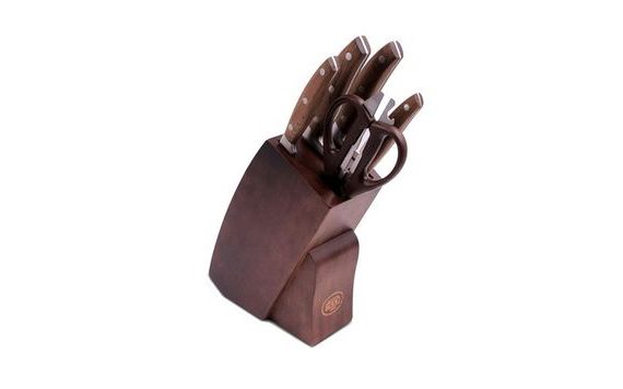6-PIECE PREMIUM KNIFE SET WITH STAND