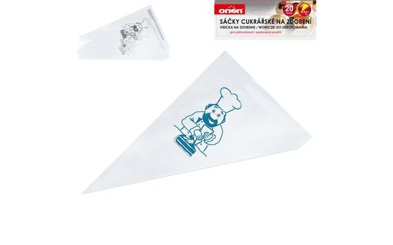 PLASTOVÉ VRECKO NA PEČIVO 20 KS 39,5 CM