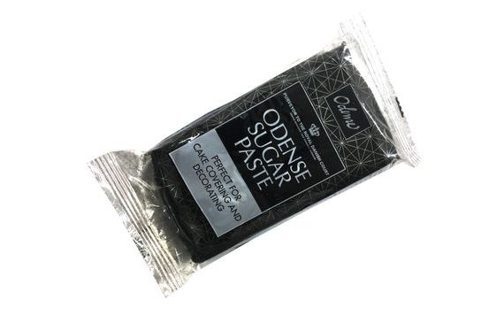 BLACK COATING - ROLLED FONDANT SUGAR PASTE BLACK 250 G