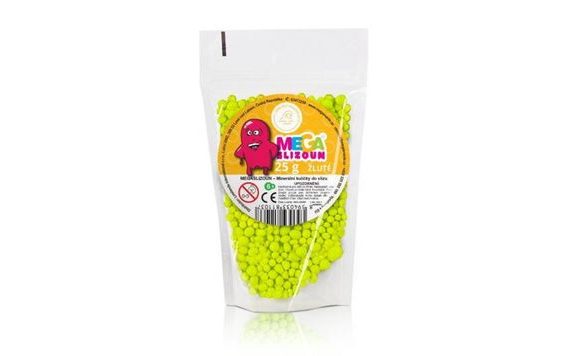 MEGASLIZOUN - MINERÁLNÍ KULIČKY DO SLIZU - ŽLUTÉ - 25G