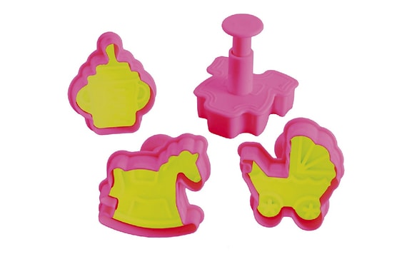 PLUNGER CUTTER KIDDY - 4 PIECES