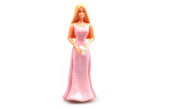 TORTA FIGURA BARBIE RÓZSASZÍN