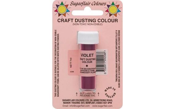 SUGARFLAIR CRAFT DUSTING COLOUR VIOLET 7 G