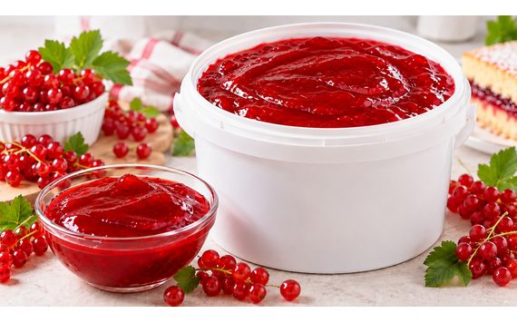 OVOCNÁ NÁPLŇ ČERVENÉ RÍBEZLE 13 KG