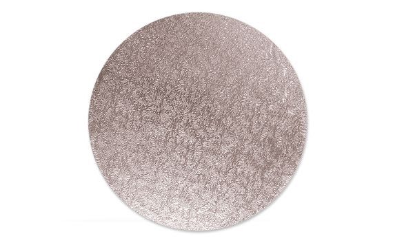 CAKE BOARD SILVER Ø 17 CM