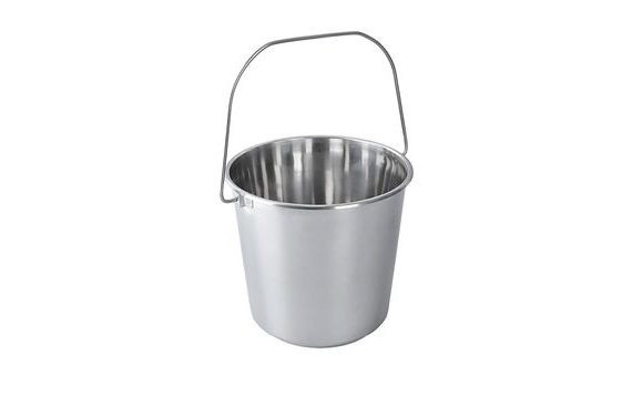 STAINLESS STEEL BUCKET 5 L