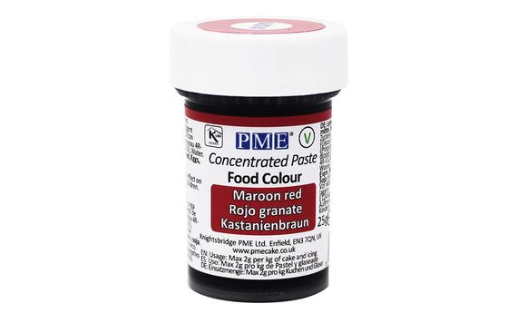 PIROS GEL FESTÉK MAROON RED PME