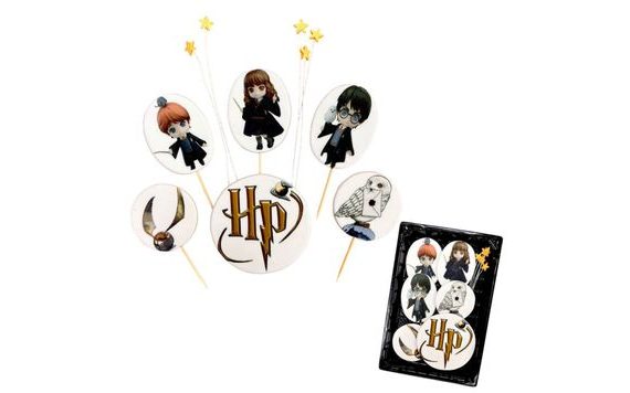 HARRY POTTER – SUGAR CAKE TOPPERS SET