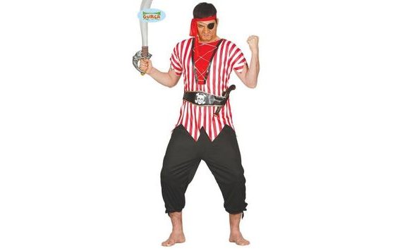 KOSTÝM PIRÁT - VEL. L 52-54