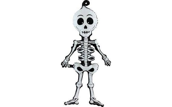 INFLATABLE BALLOON SKELETON 74 CM