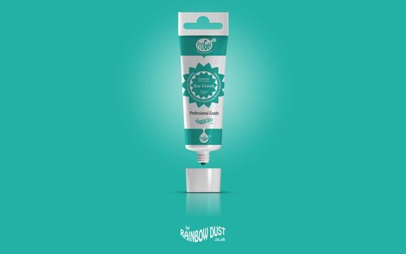 SEA GREEN PROGEL - PROFESIONÁLNA POTRAVINÁRSKA GÉLOVÁ FARBA V TUBE