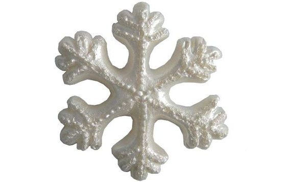 CHRISTMAS SNOWFLAKE 2 (WHITE)