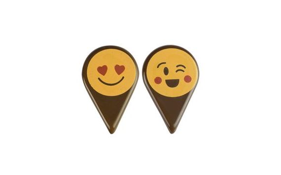 ČOKOLÁDOVÉ SMAJLÍKY, 15 KUSŮ