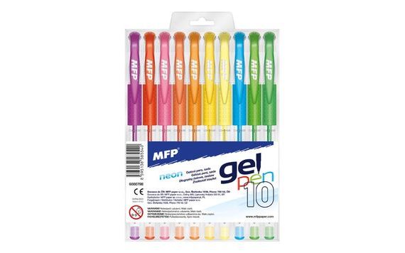 GELOVÉ PERO SET NEON 10 KS GN1068-10 6000798