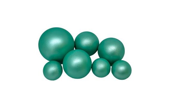 ČOKOLÁDOVÉ GULE PERLEŤOVÁ ZELENÁ