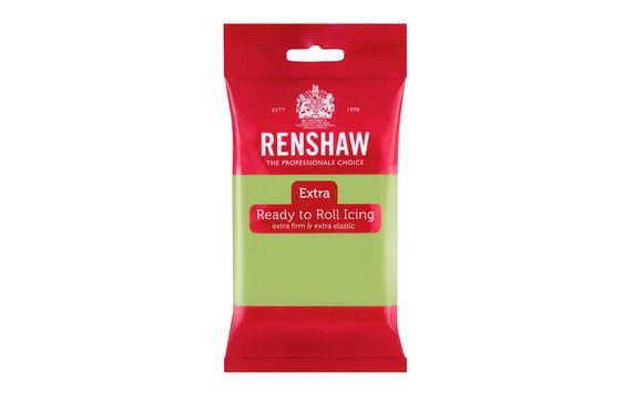 RENSHAW ROLLED FONDANT EXTRA 250G - PASTEL GREEN