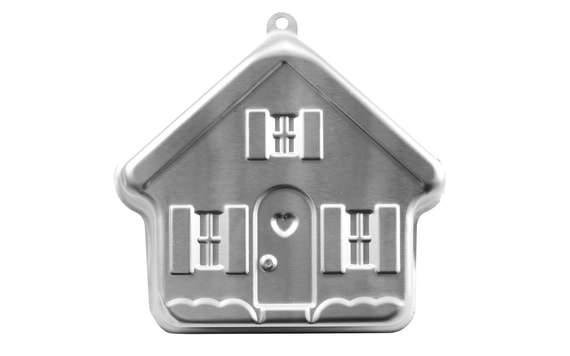 CAKE TIN SMALL HOUSE 3D