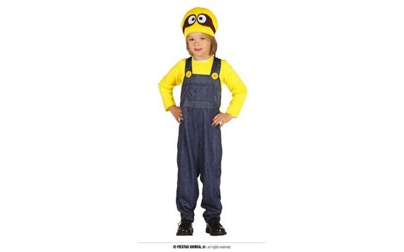DĚTSKÝ KOSTÝM MIMOŇ VEL. 10 -12 LET - UNISEX