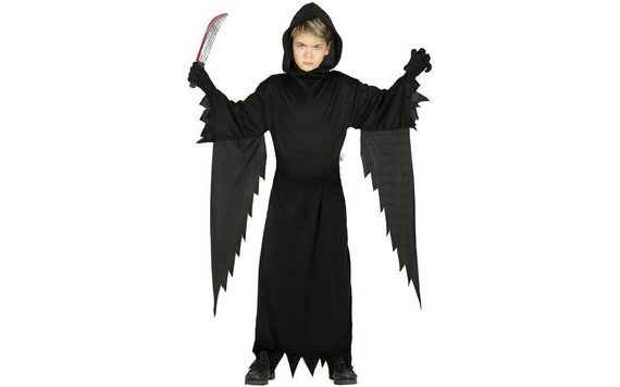 KIDS' SCREAM COSTUME - GRIM REAPER - SIZE 3-4 YEARS - HALLOWEEN
