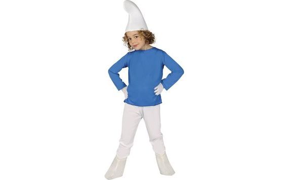 GYEREK SMURF JELMEZ - 3-4 ÉVESEKNEK