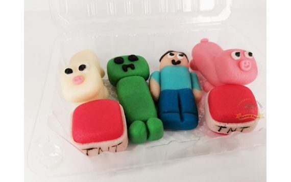 MODELOVANÉ PIXELOVÉ POSTAVIČKY SADA 6KS