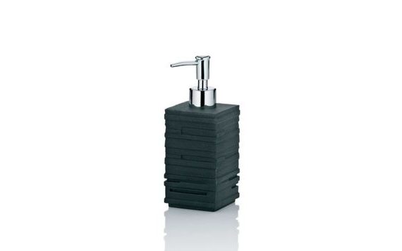 SOAP DISPENSER POSIDON POLY, BLACK KELA KL-20252