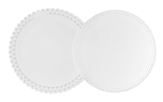 CAKE BOARD 35 CM WITH A LACE RIM