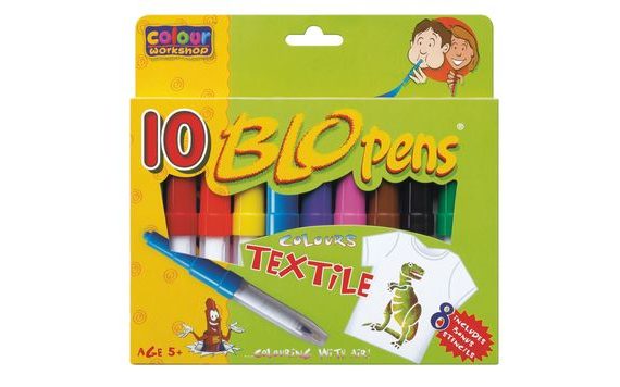 BLOWING MARKERS 10PCS TEXTILE