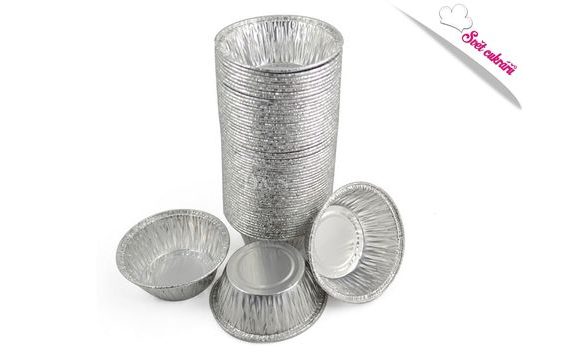 CUP FOR MUFFINS ALUMINIUM MIDDLE - 50 PC.