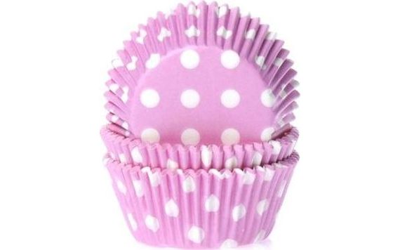 RÓZSASZÍN CUPCAKE PAPÍRKOSARAK 50 DB