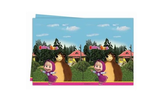 MÁŠA ÉS A MEDVE ASZTALTERÍTŐ 120X180 CM