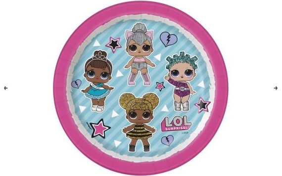PAPIEROVÉ TANIERE LOL SURPRISE, 8 KS - 18 CM