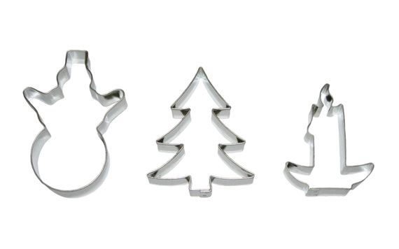 SET OF DOUGH CUTTERS - CHRISTMAS I