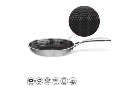 COOKCELL FRYING PAN NON-STICK SURFACE 3 LAYERS 24X4.5 CM
