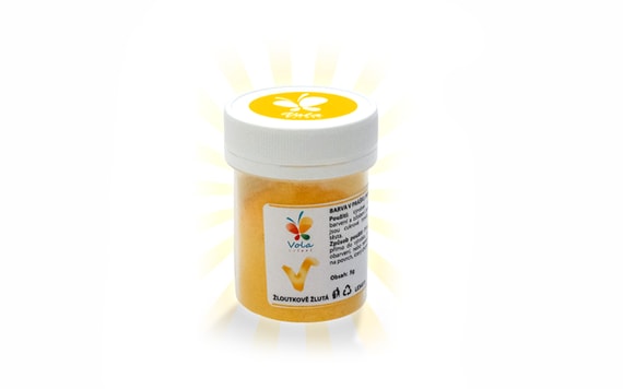 LUSTRE DUST COLOUR AF (EGG YOLK YELLOW) 5 G/TUB