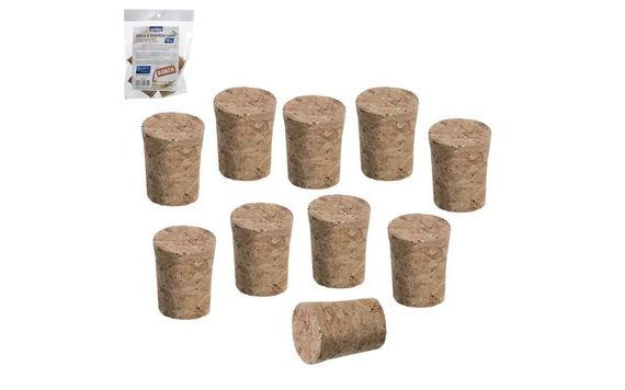 CORK STOPPER - 10 PCS, 2,3X2X2,6 CM