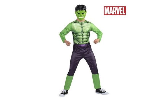 KIDS' HULK COSTUME - AVENGERS SIZE 12-14 YEARS
