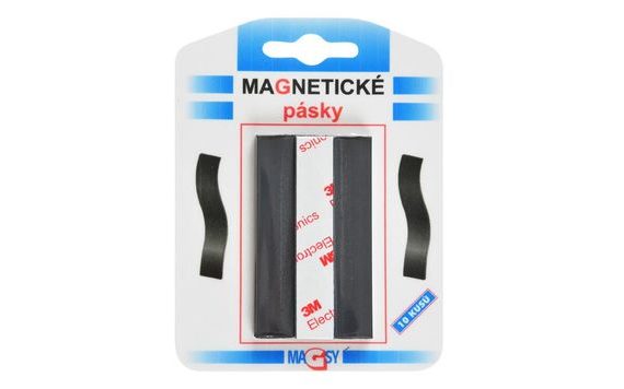 MAGNETIC ADHESIVE TAPES - 10 PCS