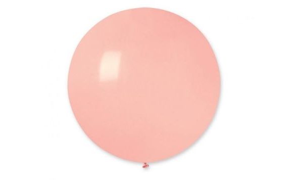 BALÓN LATEX 80 CM - PASTELOVÝ BABY RŮŽOVÝ 1 KS