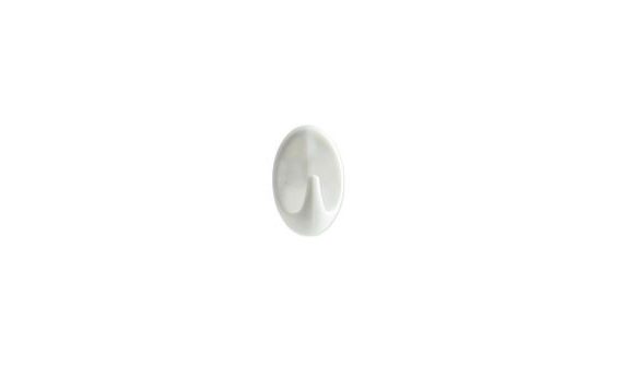 ORION SELF-ADHESIVE OVAL HOOK, PACK OF MULTIPLE PIECES