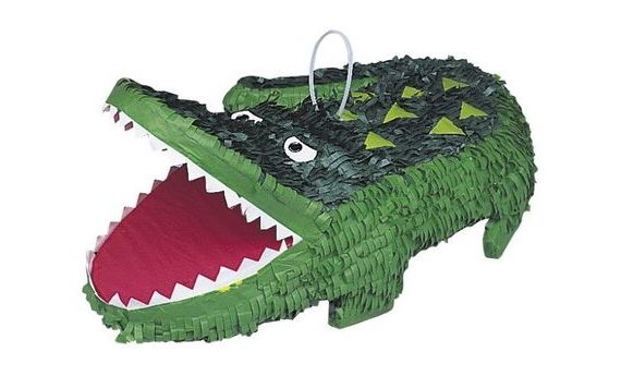 ALLIGATOR PIÑATA - BREAKABLE